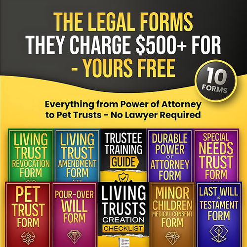 FREE 10 Exclusive Living Trust Forms